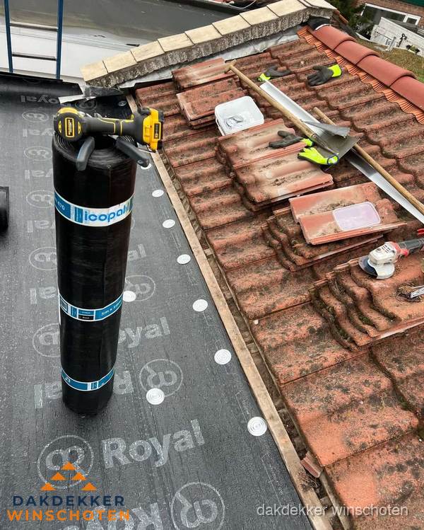 Dakschade herstel: pannendak renovatie in Winschoten Dakschade herstel: pannendak renovatie in Winschoten
