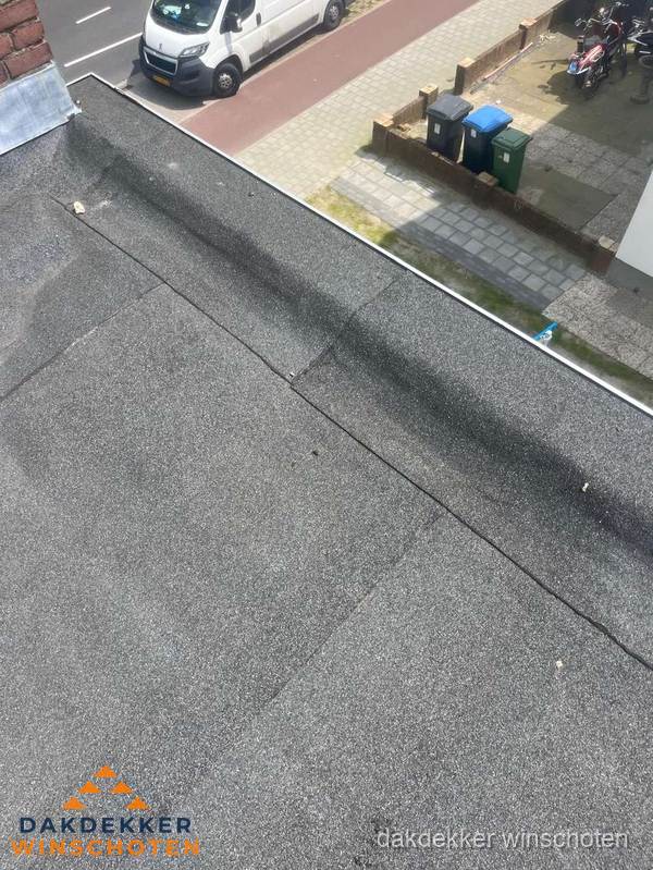Kosten dakisolatie: plat dak met bitumen dakbedekking in Winschoten Kosten dakisolatie: plat dak met bitumen dakbedekking in Winschoten